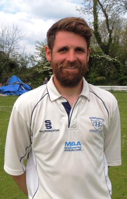 Jonty Bennett struck 34 for Herbie